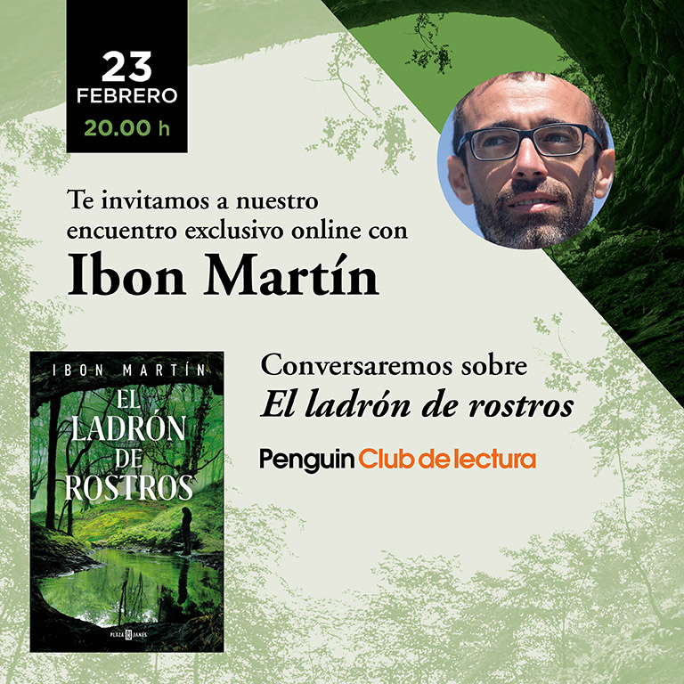 Banner de móvil para el evento Club de lectura – Ibon Martín